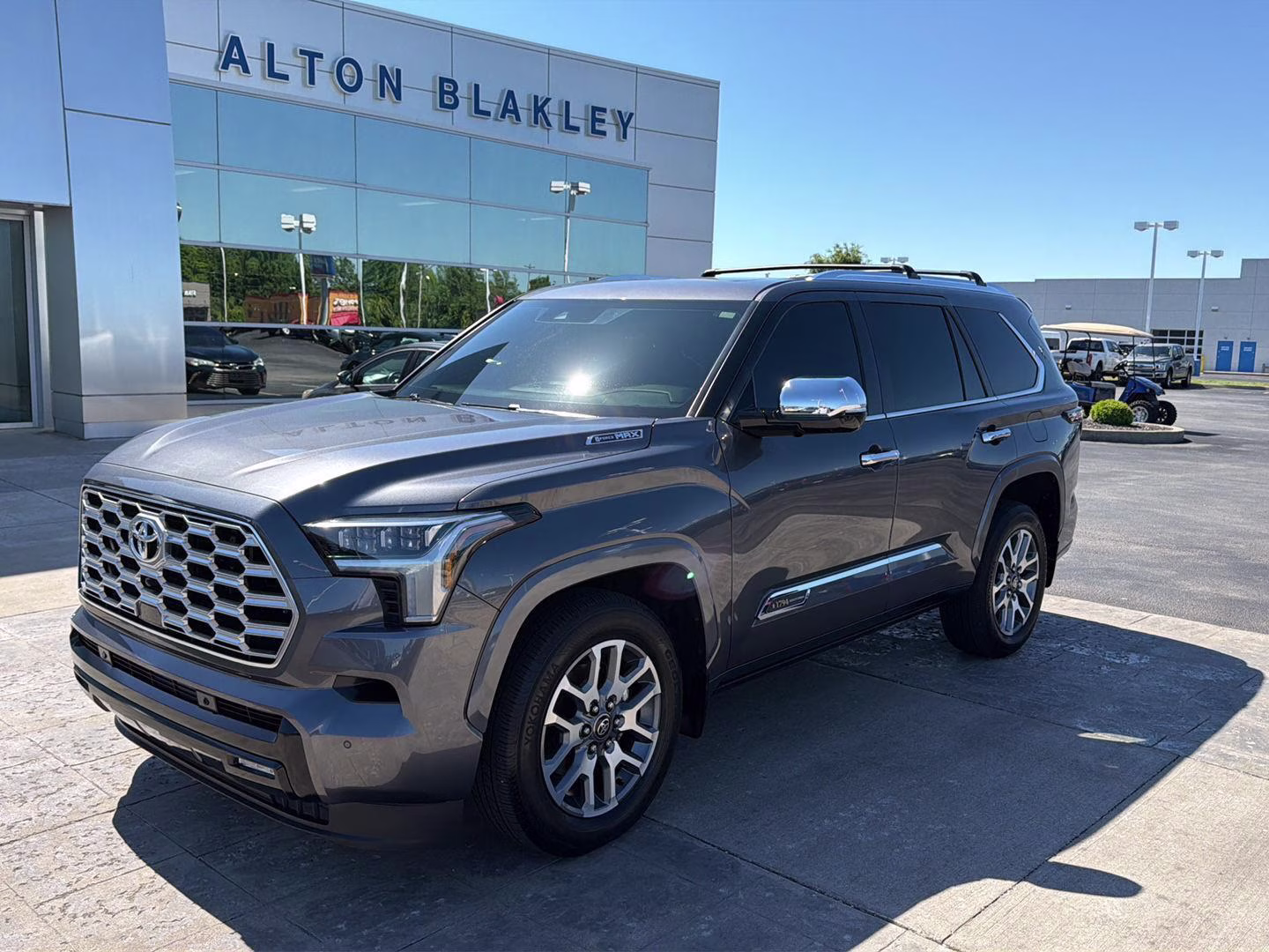 2025 Magnetic Gray Metallic Toyota Sequoia 1794 Edition 4X4 SUV