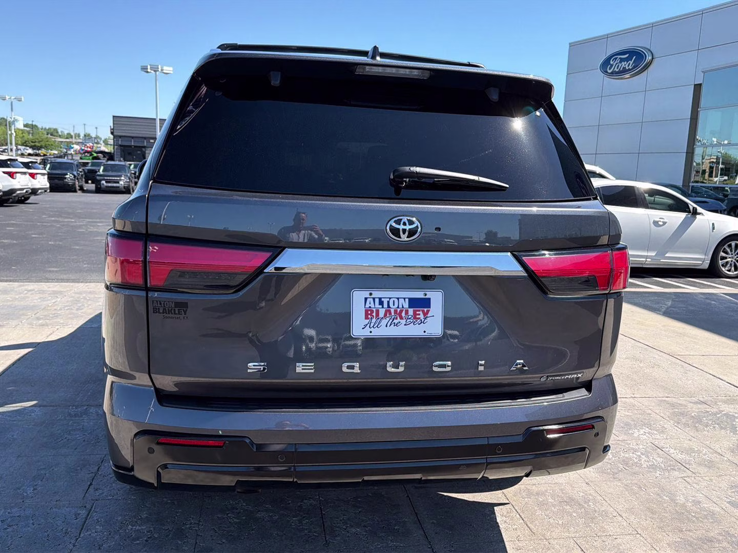2025 Magnetic Gray Metallic Toyota Sequoia 1794 Edition 4X4 SUV