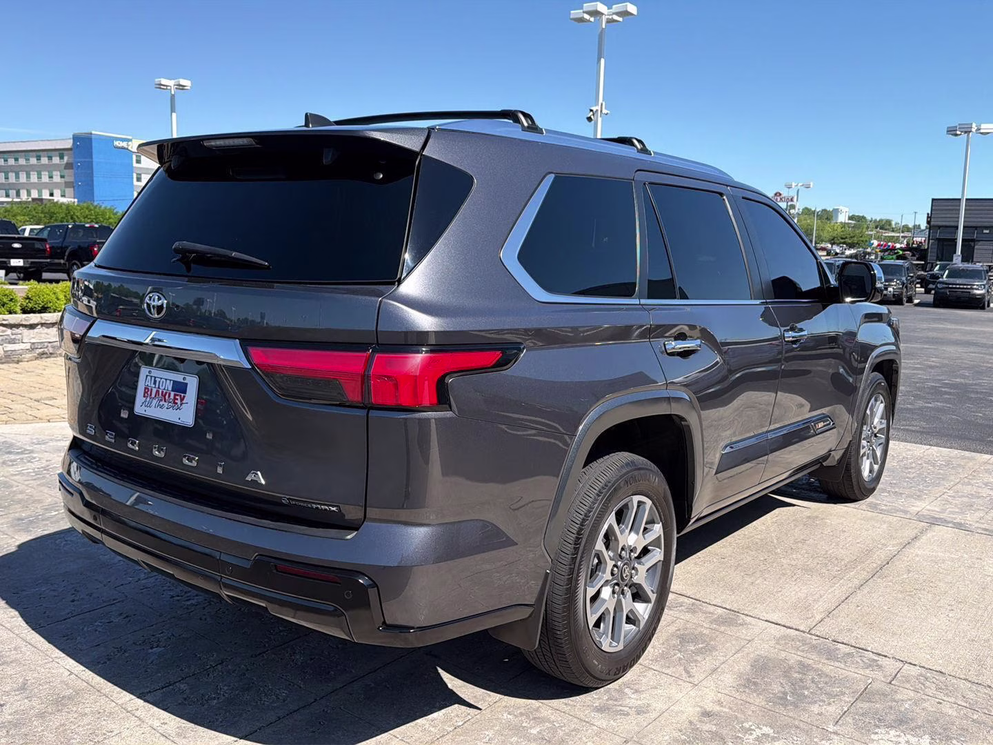 2025 Magnetic Gray Metallic Toyota Sequoia 1794 Edition 4X4 SUV