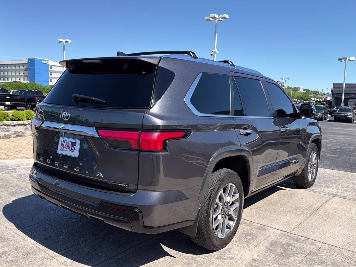 2025 Magnetic Gray Metallic Toyota Sequoia 1794 Edition 4X4 SUV