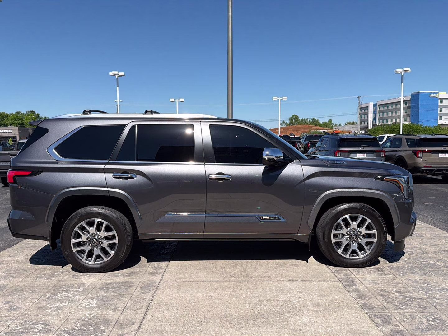 2025 Magnetic Gray Metallic Toyota Sequoia 1794 Edition 4X4 SUV