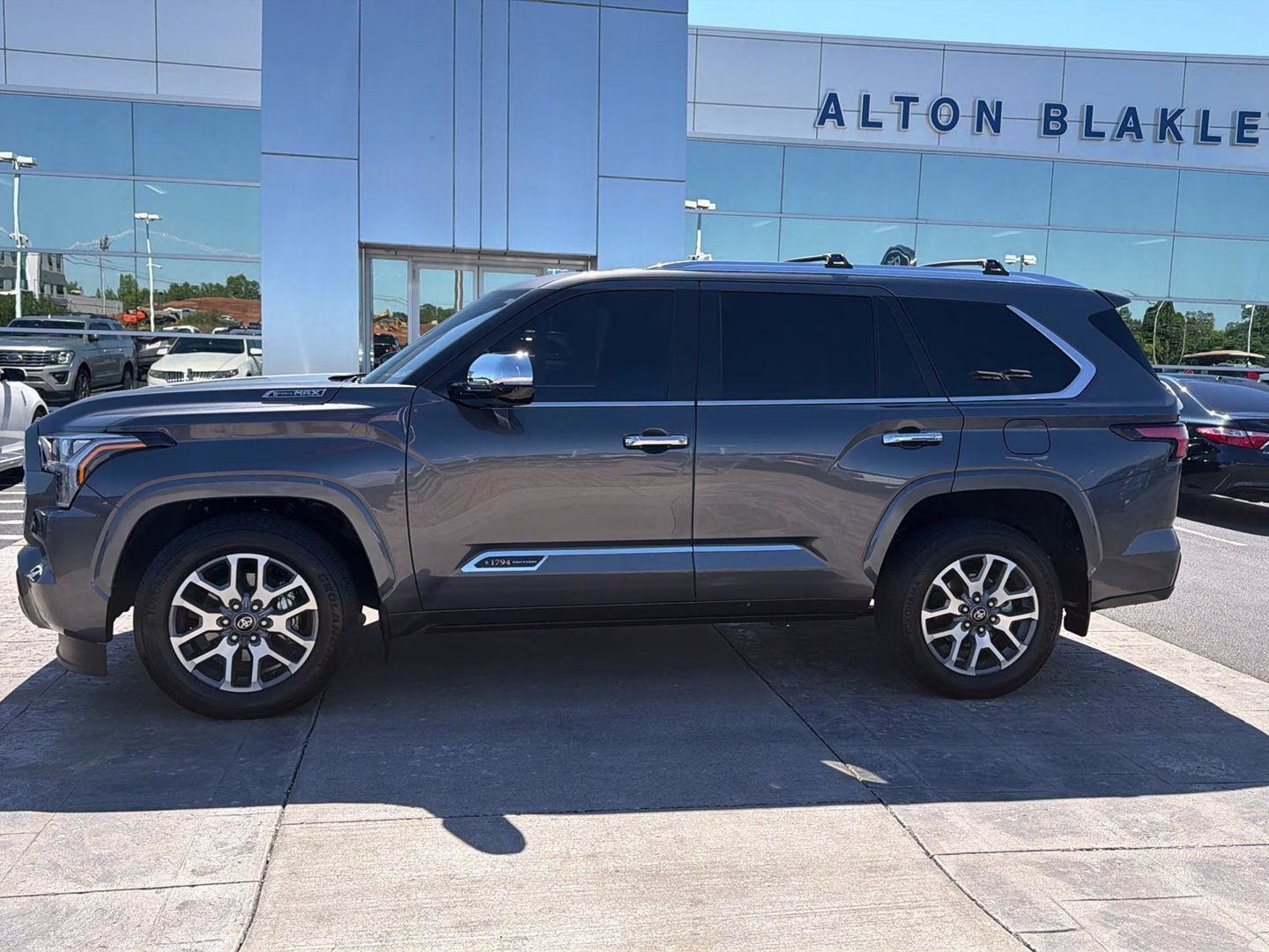 2025 Magnetic Gray Metallic Toyota Sequoia 1794 Edition 4X4 SUV