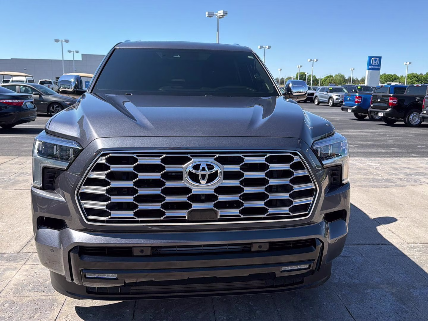 2025 Magnetic Gray Metallic Toyota Sequoia 1794 Edition 4X4 SUV