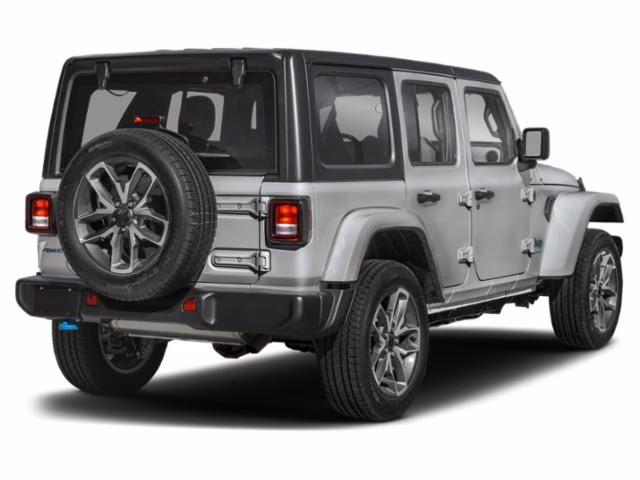 2024 Silver Zynith Clearcoat Jeep Wrangler 4xe Rubicon X 4X4 SUV