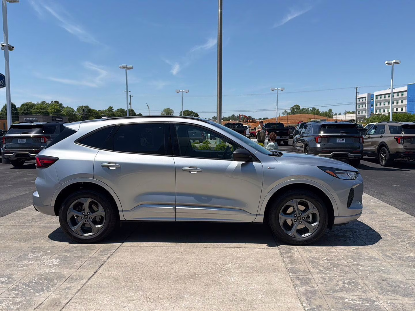 2024 Iconic Silver Ford Escape ST-Line AWD SUV