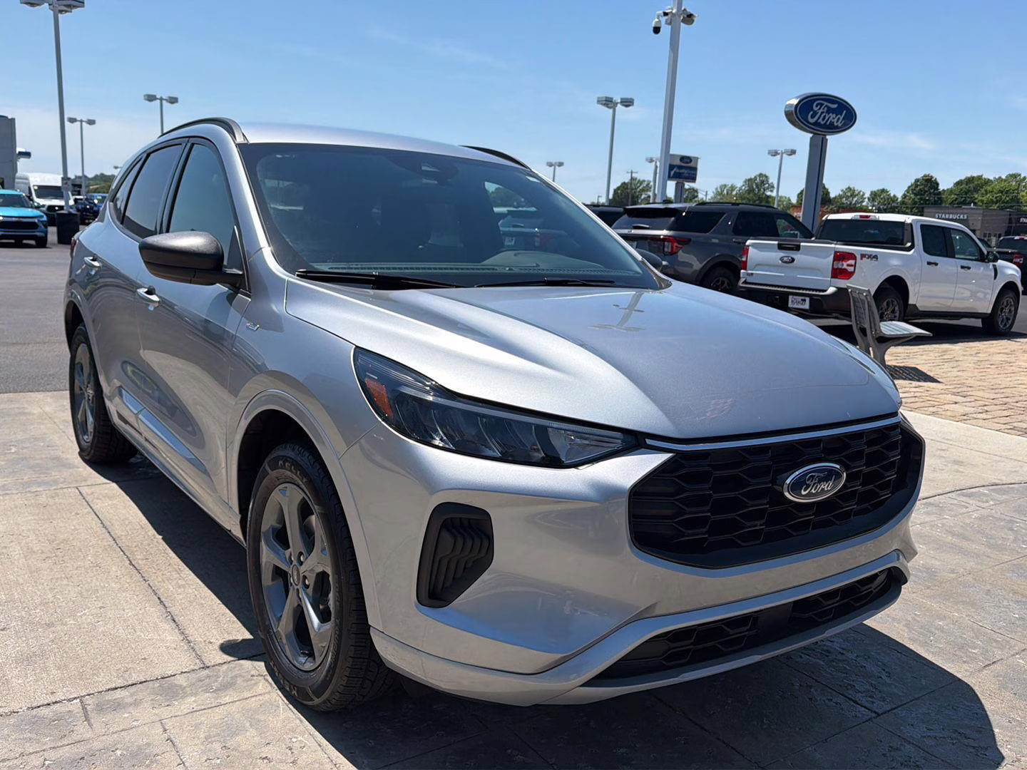 2024 Iconic Silver Ford Escape ST-Line AWD SUV