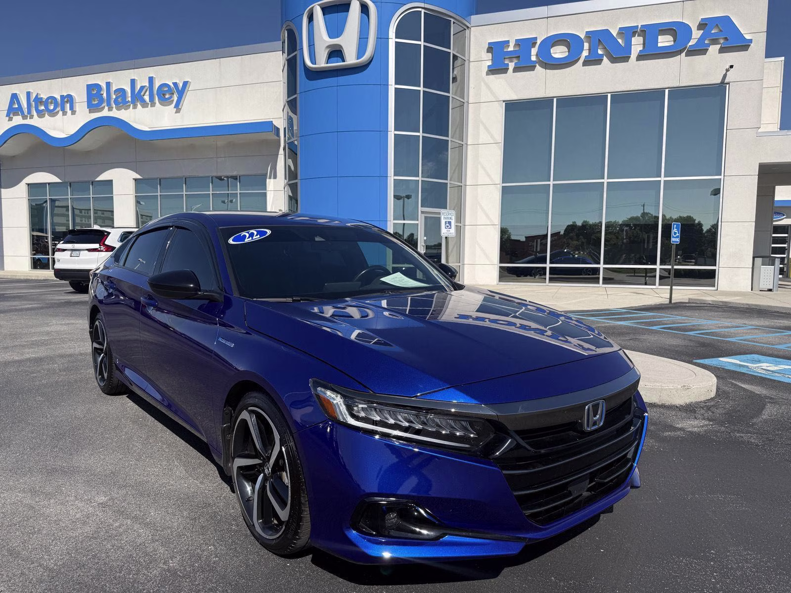 2022 Still Night Pearl Honda Accord Hybrid Sport FWD Sedan