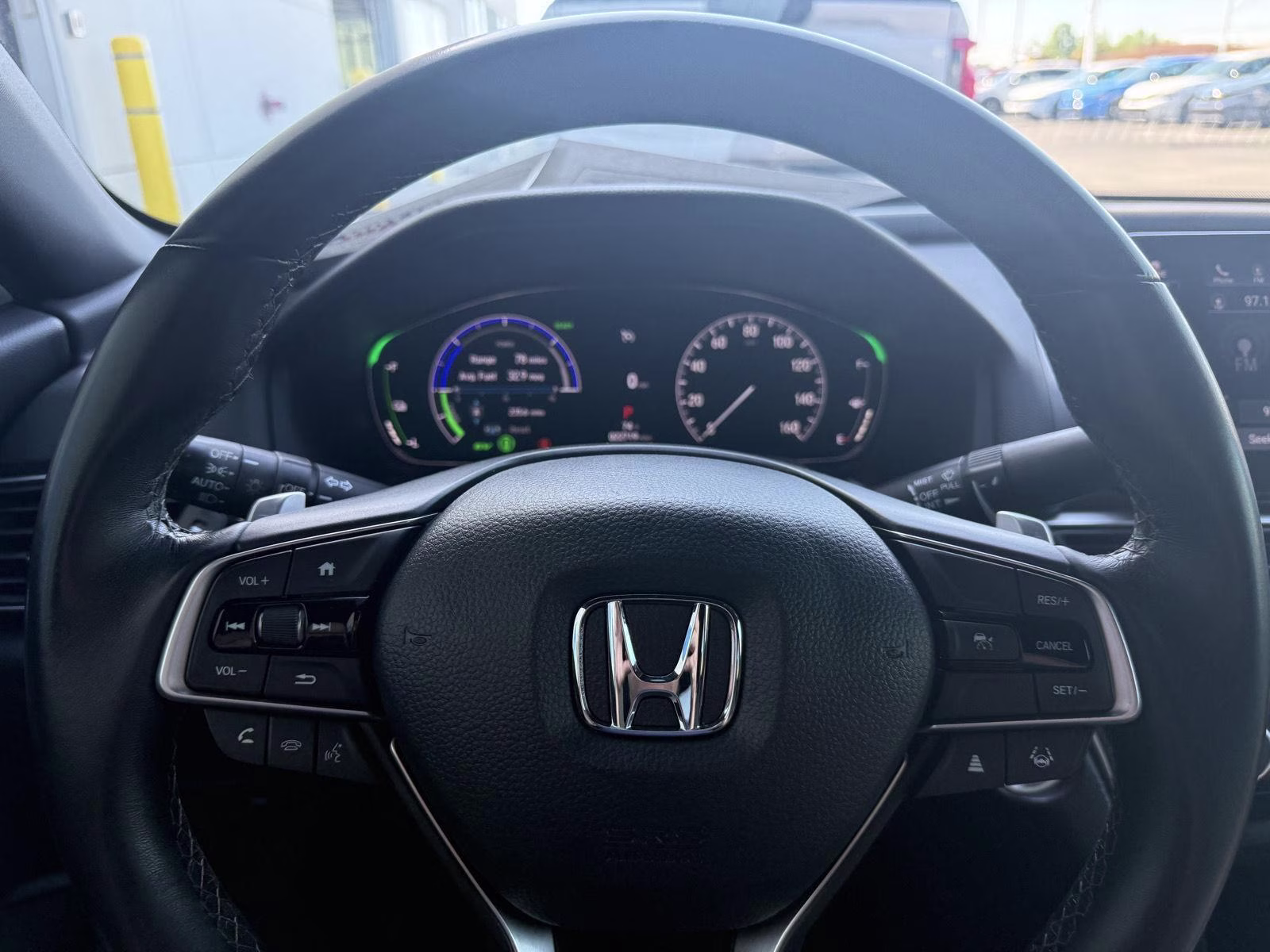 2022 Still Night Pearl Honda Accord Hybrid Sport FWD Sedan