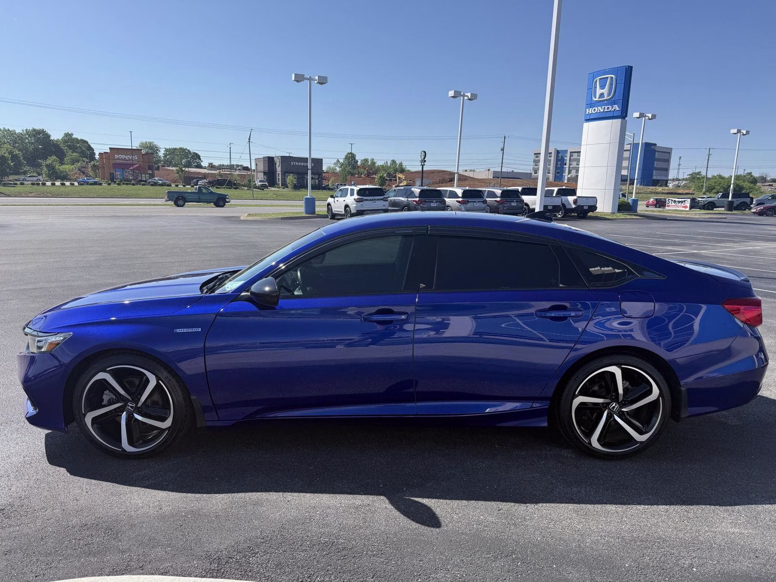 2022 Still Night Pearl Honda Accord Hybrid Sport FWD Sedan