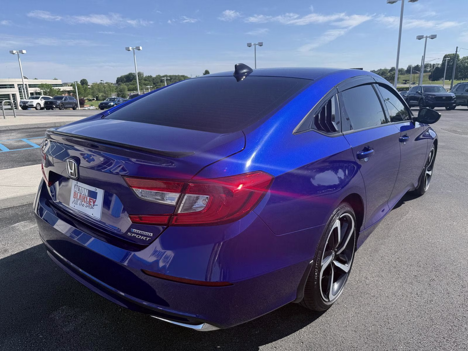 2022 Still Night Pearl Honda Accord Hybrid Sport FWD Sedan