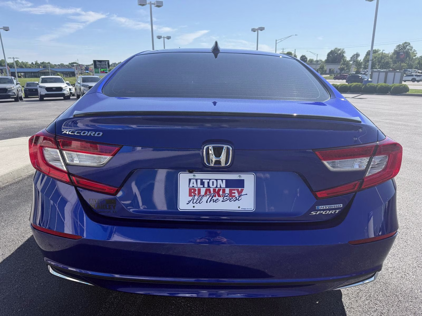 2022 Still Night Pearl Honda Accord Hybrid Sport FWD Sedan
