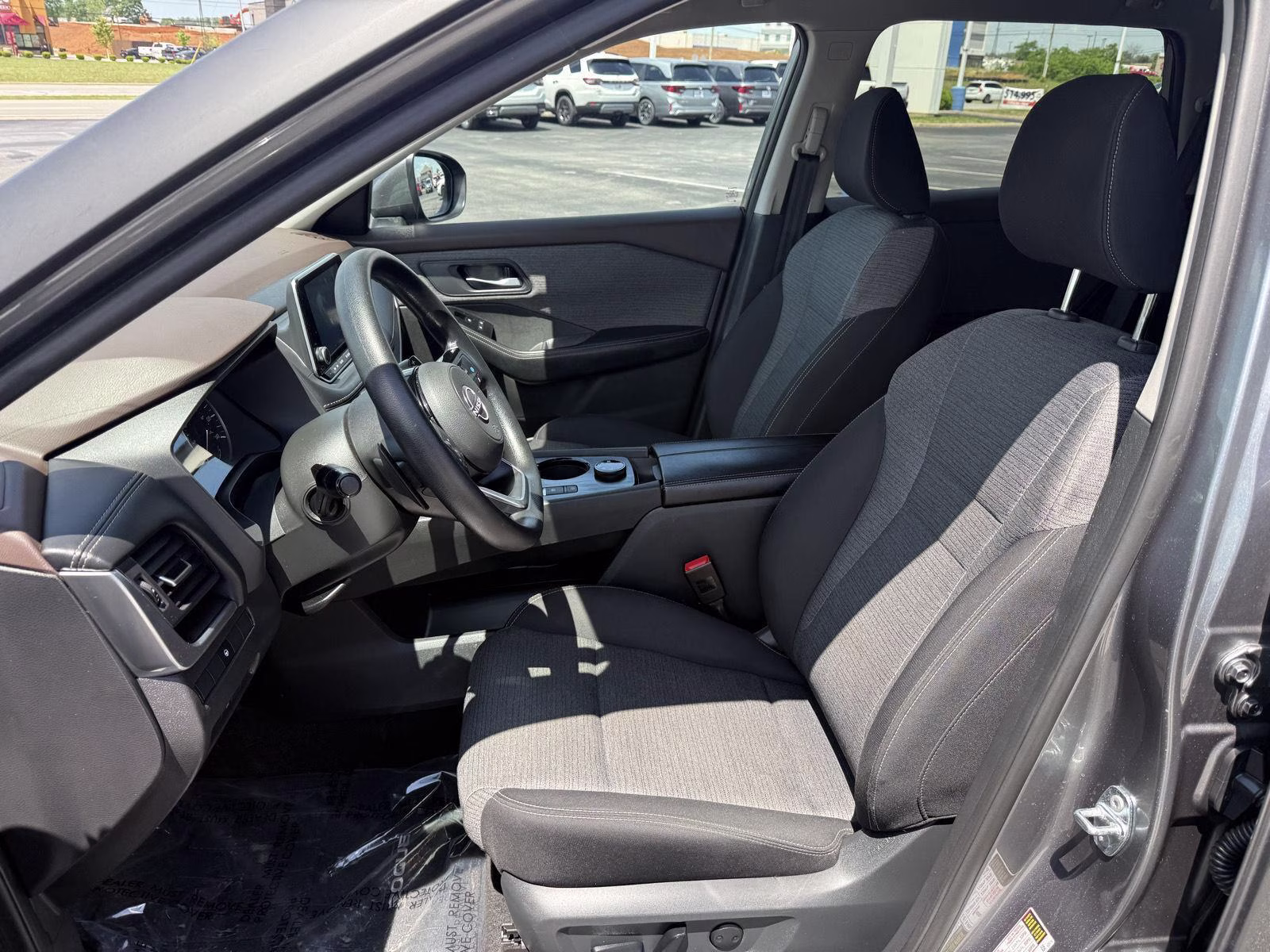 2023 Boulder Gray Pearl/Super Black Nissan Rogue SV AWD SUV