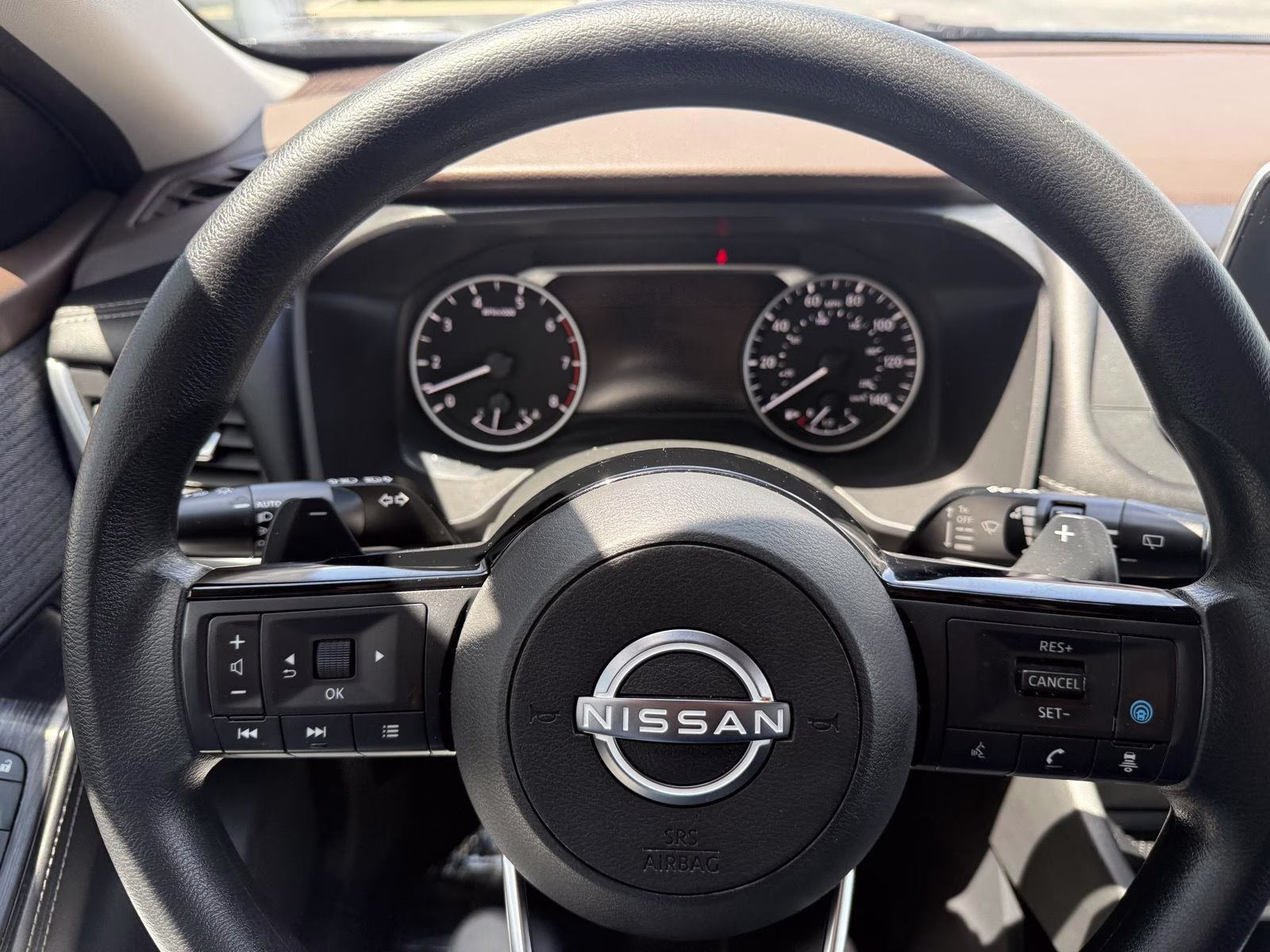 2023 Boulder Gray Pearl/Super Black Nissan Rogue SV AWD SUV