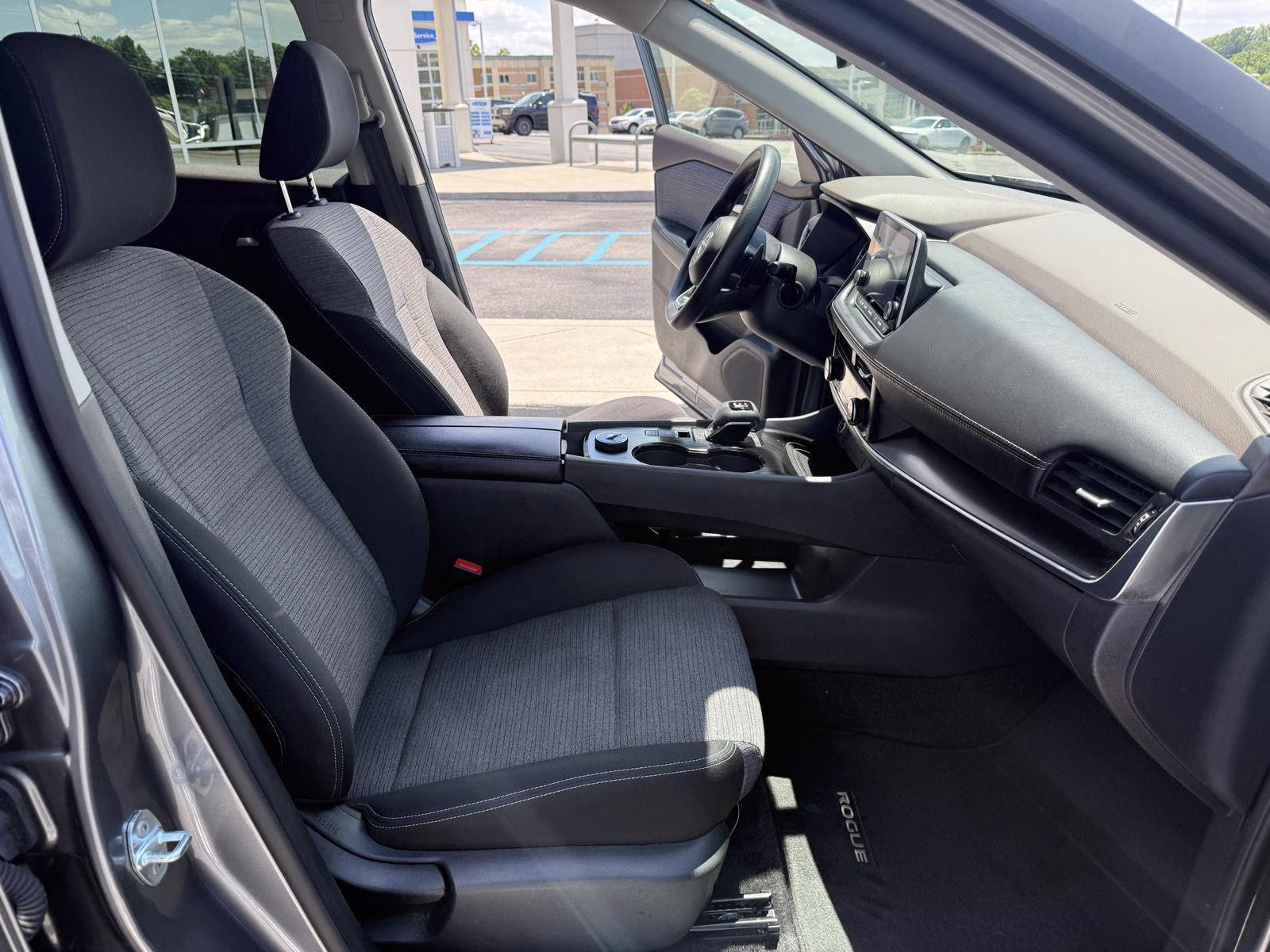 2023 Boulder Gray Pearl/Super Black Nissan Rogue SV AWD SUV