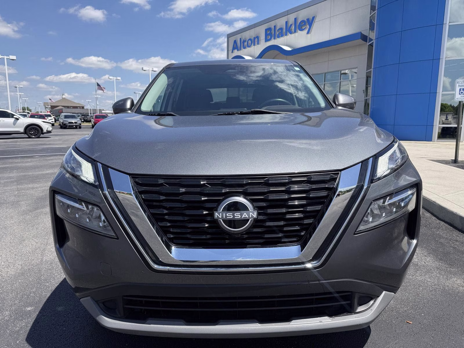 2023 Boulder Gray Pearl/Super Black Nissan Rogue SV AWD SUV