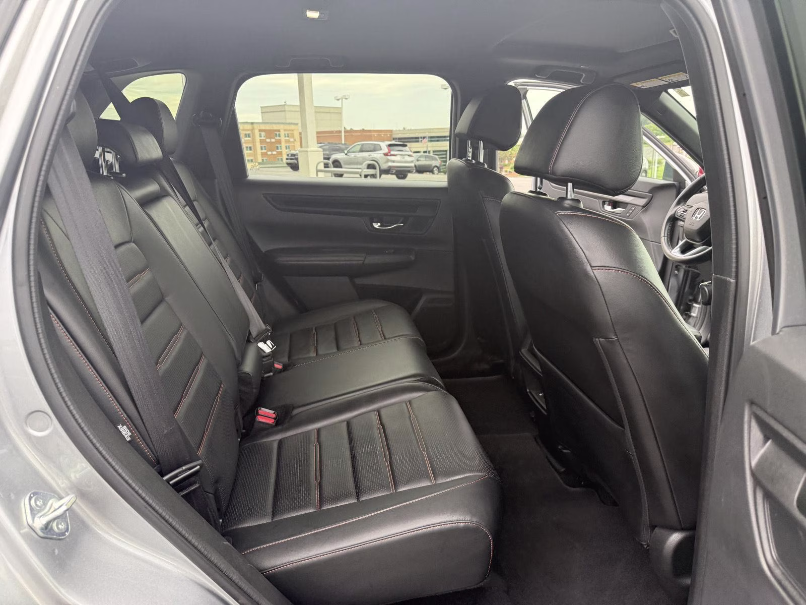 2024 Lunar Silver Metallic Honda CR-V Hybrid Sport-L AWD 4dr AWD