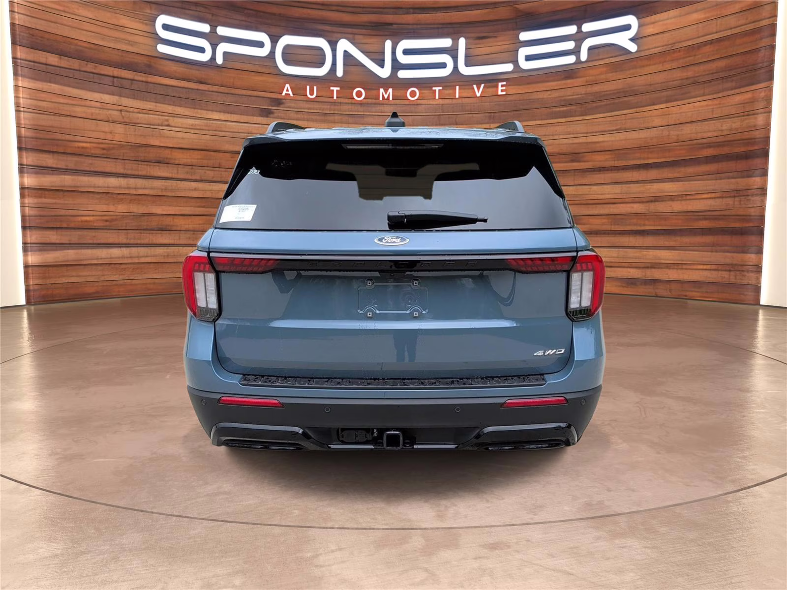 2026 Vapor Blue Ford Explorer ST-Line 4X4 SUV