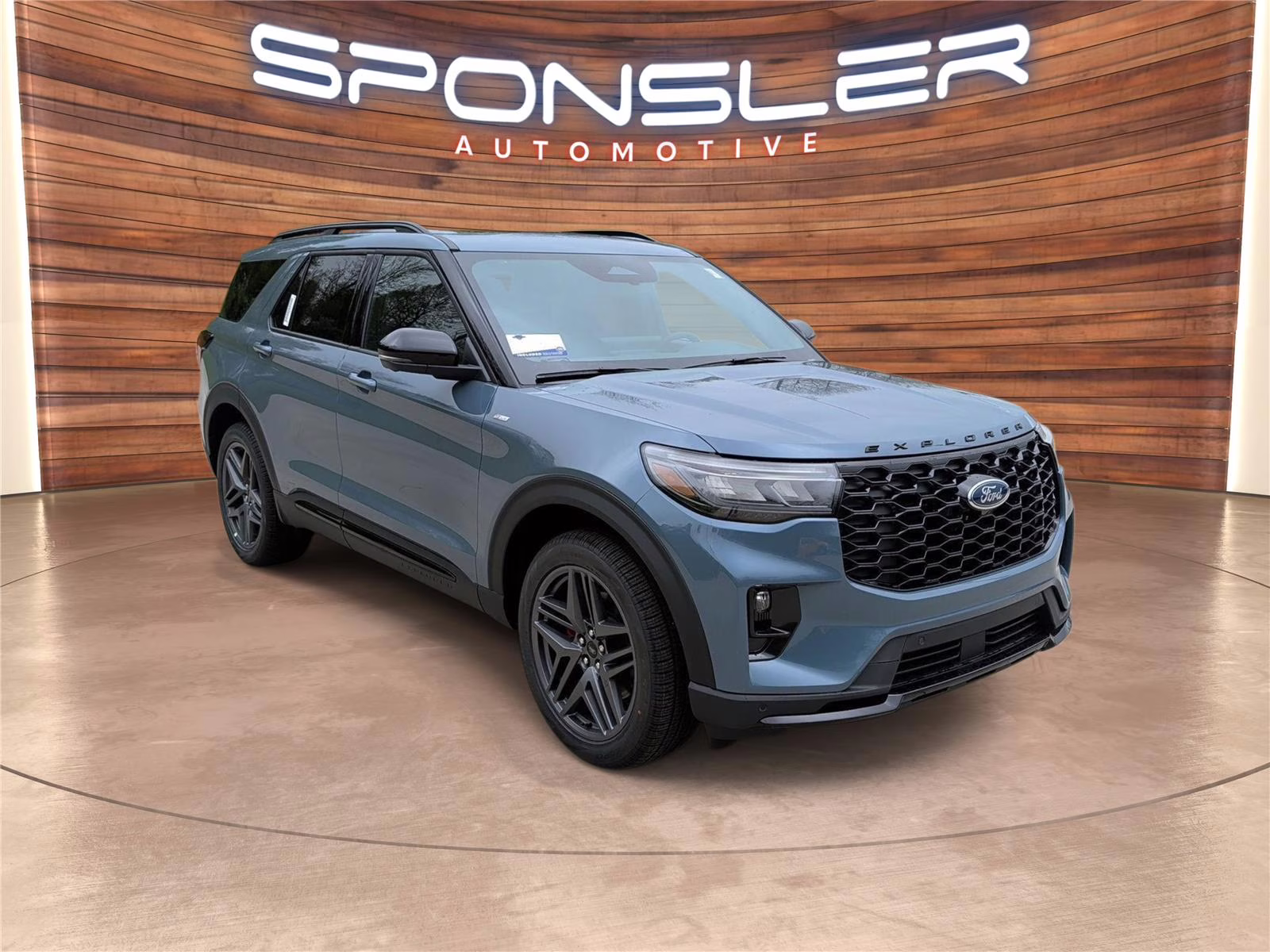 2026 Vapor Blue Ford Explorer ST-Line 4X4 SUV