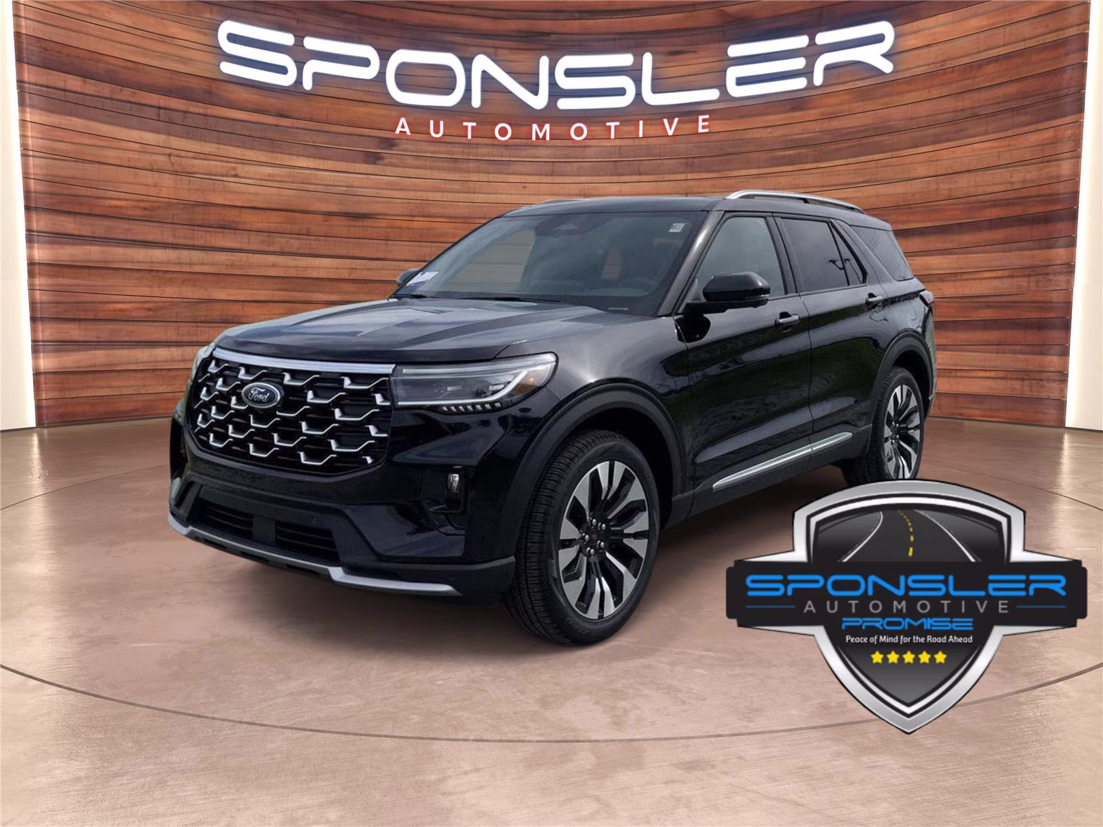 2026 Agate Black Ford Explorer Platinum 4X4 SUV