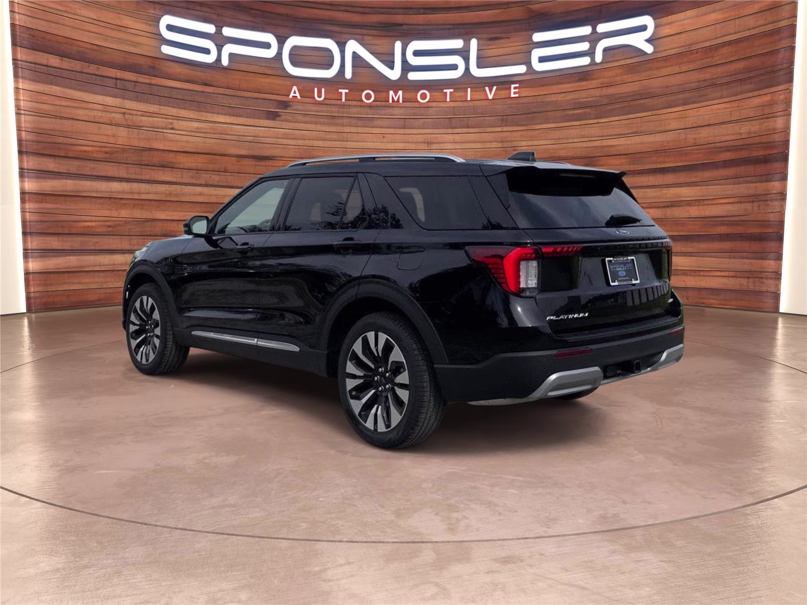 2026 Agate Black Ford Explorer Platinum 4X4 SUV