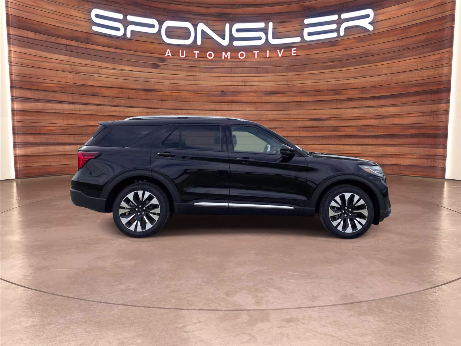 2026 Agate Black Ford Explorer Platinum 4X4 SUV