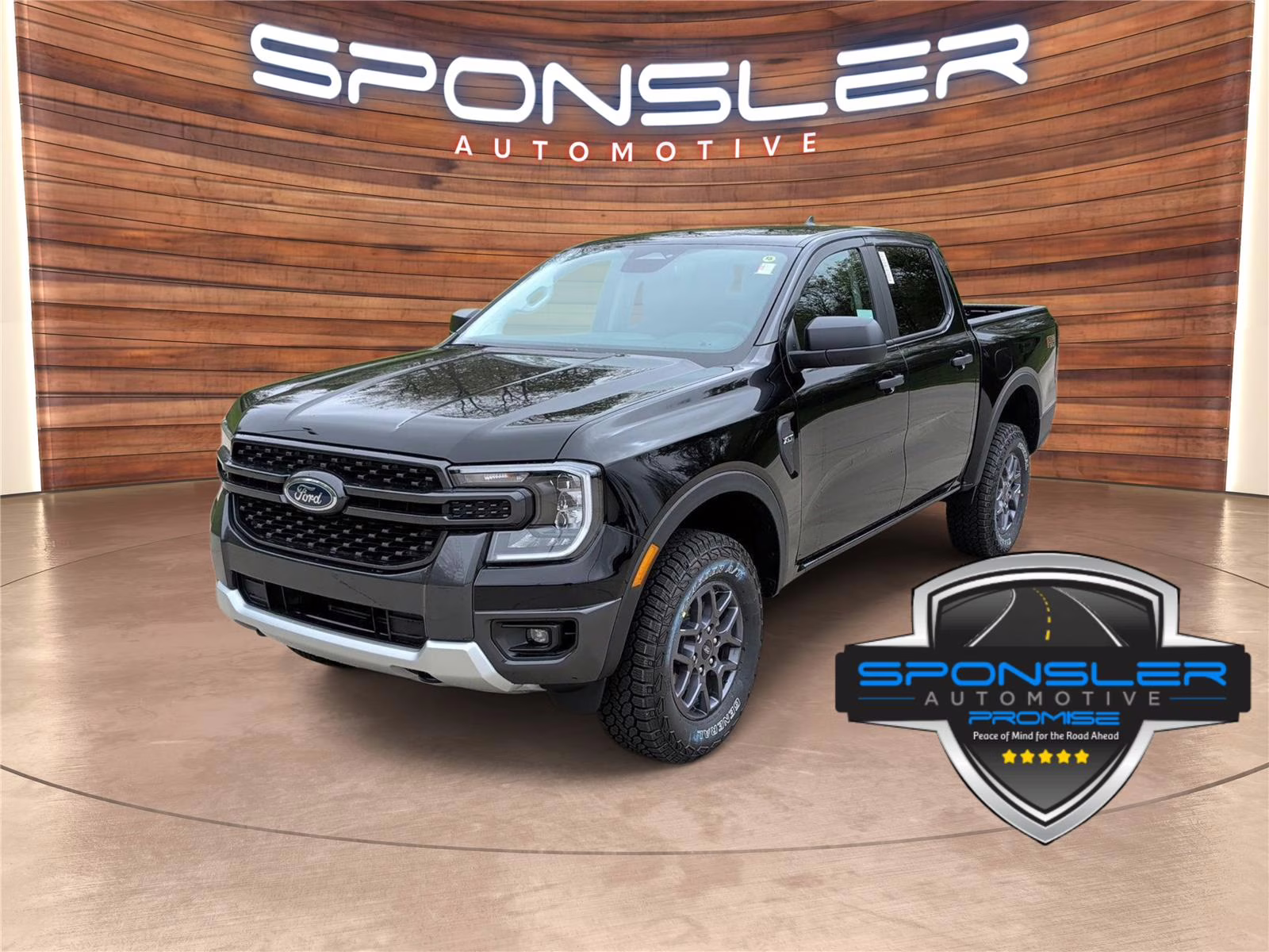 2026 Shadow Black Ford Ranger XLT 4X4 Truck