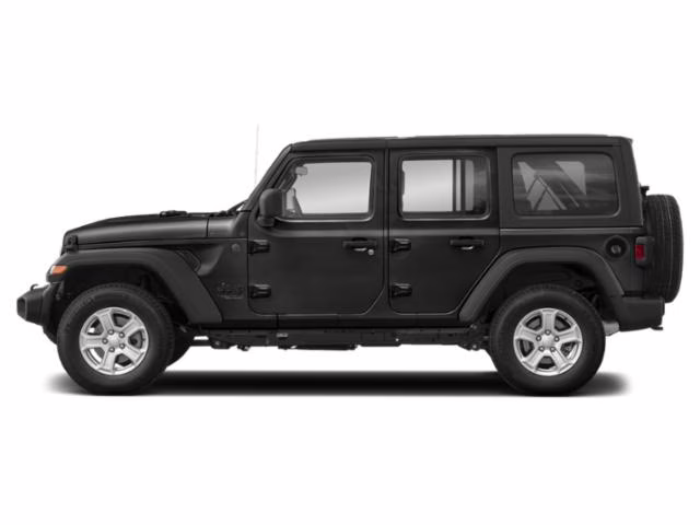 2022 Black Clearcoat Jeep Wrangler Unlimited Willys 4X4 SUV