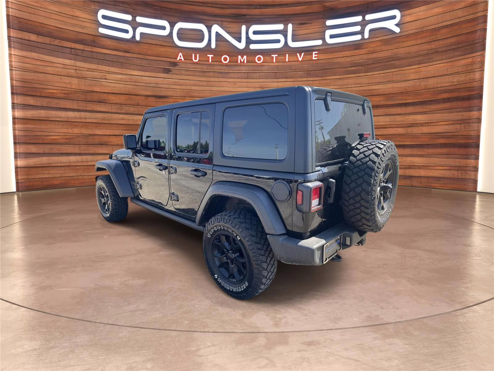 2022 Black Clearcoat Jeep Wrangler Unlimited Willys 4X4 SUV