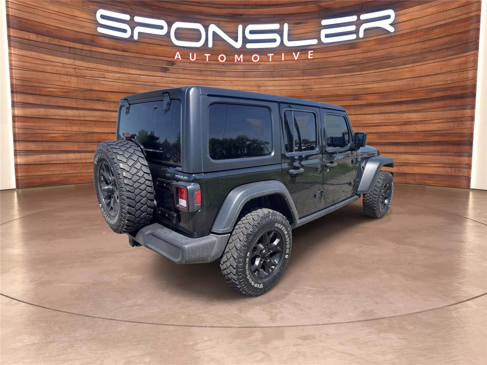 2022 Black Clearcoat Jeep Wrangler Unlimited Willys 4X4 SUV