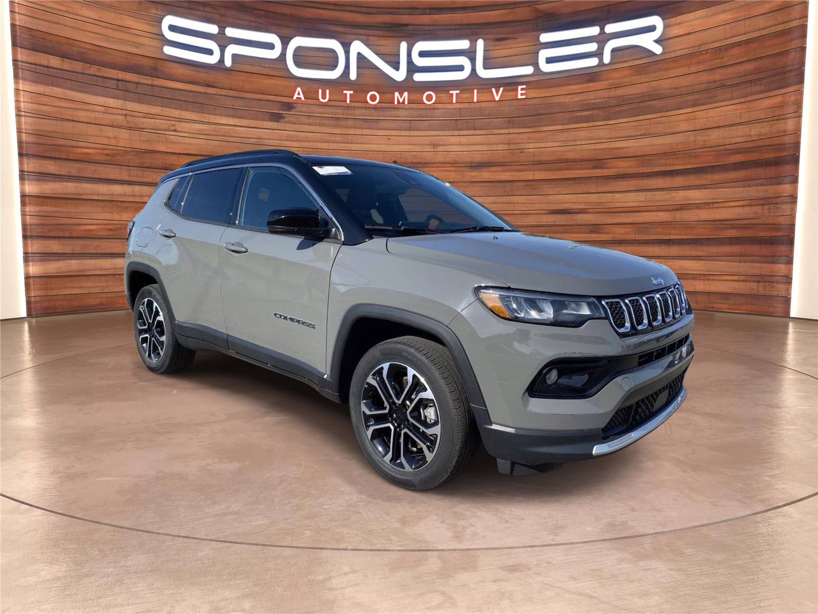 2023 Sting-Gray Clearcoat Jeep Compass Limited 4X4 SUV