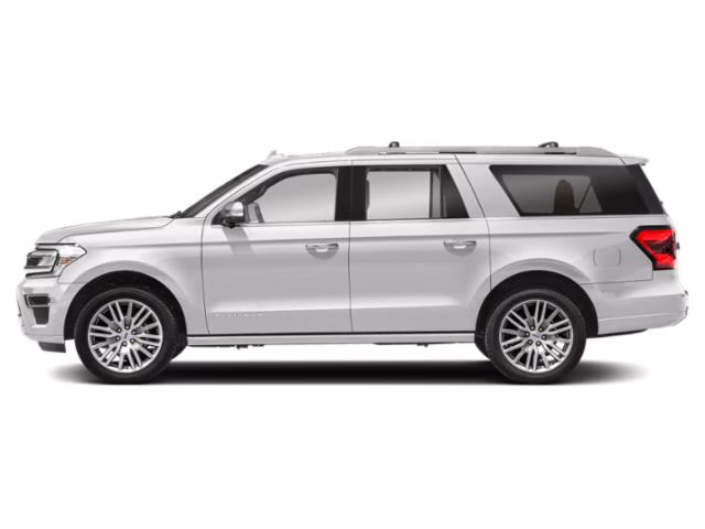 2022 Star White Metallic Tri-Coat Ford Expedition Max Platinum 4X4 SUV