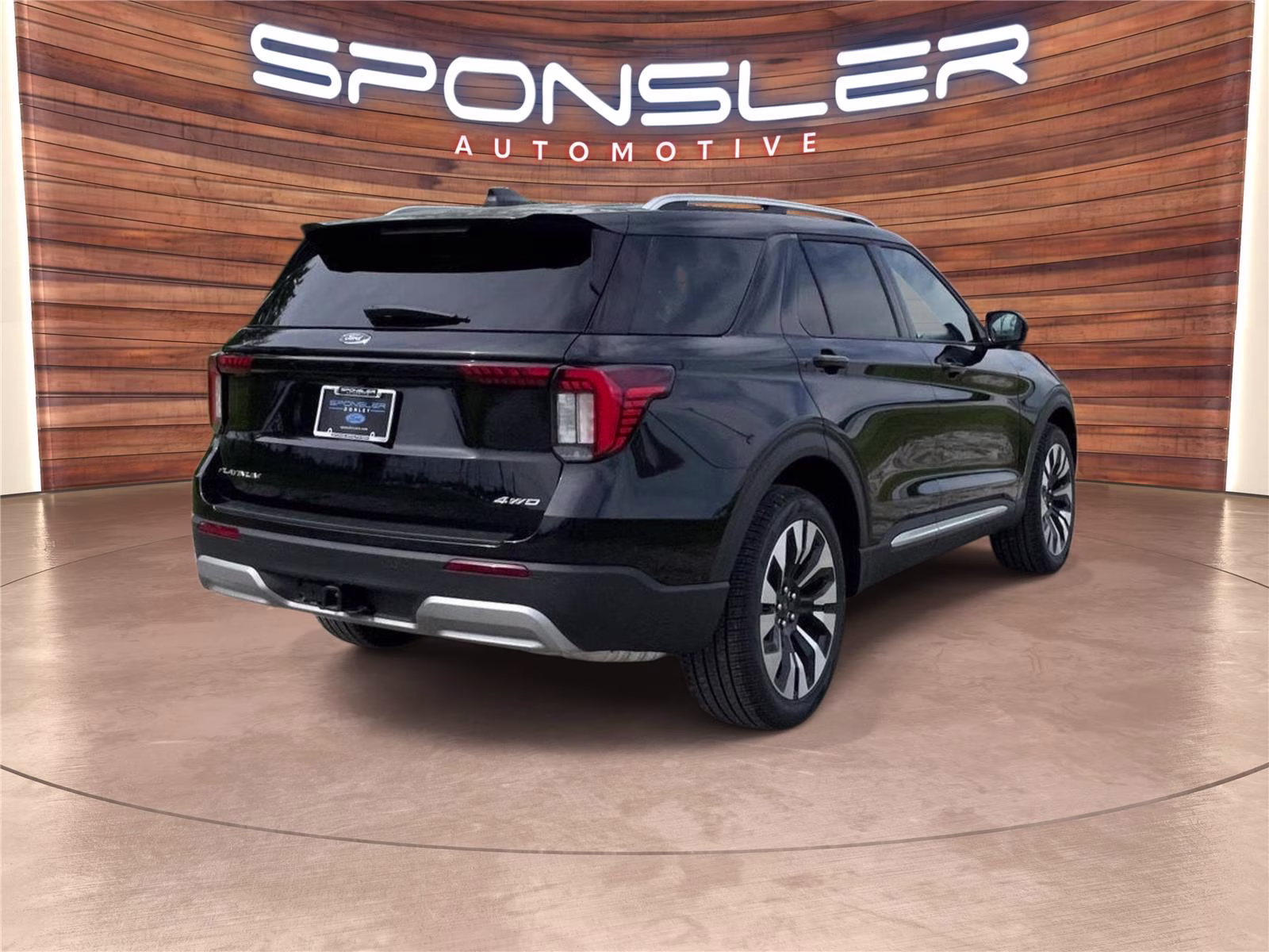2026 Agate Black Ford Explorer Platinum 4X4 SUV