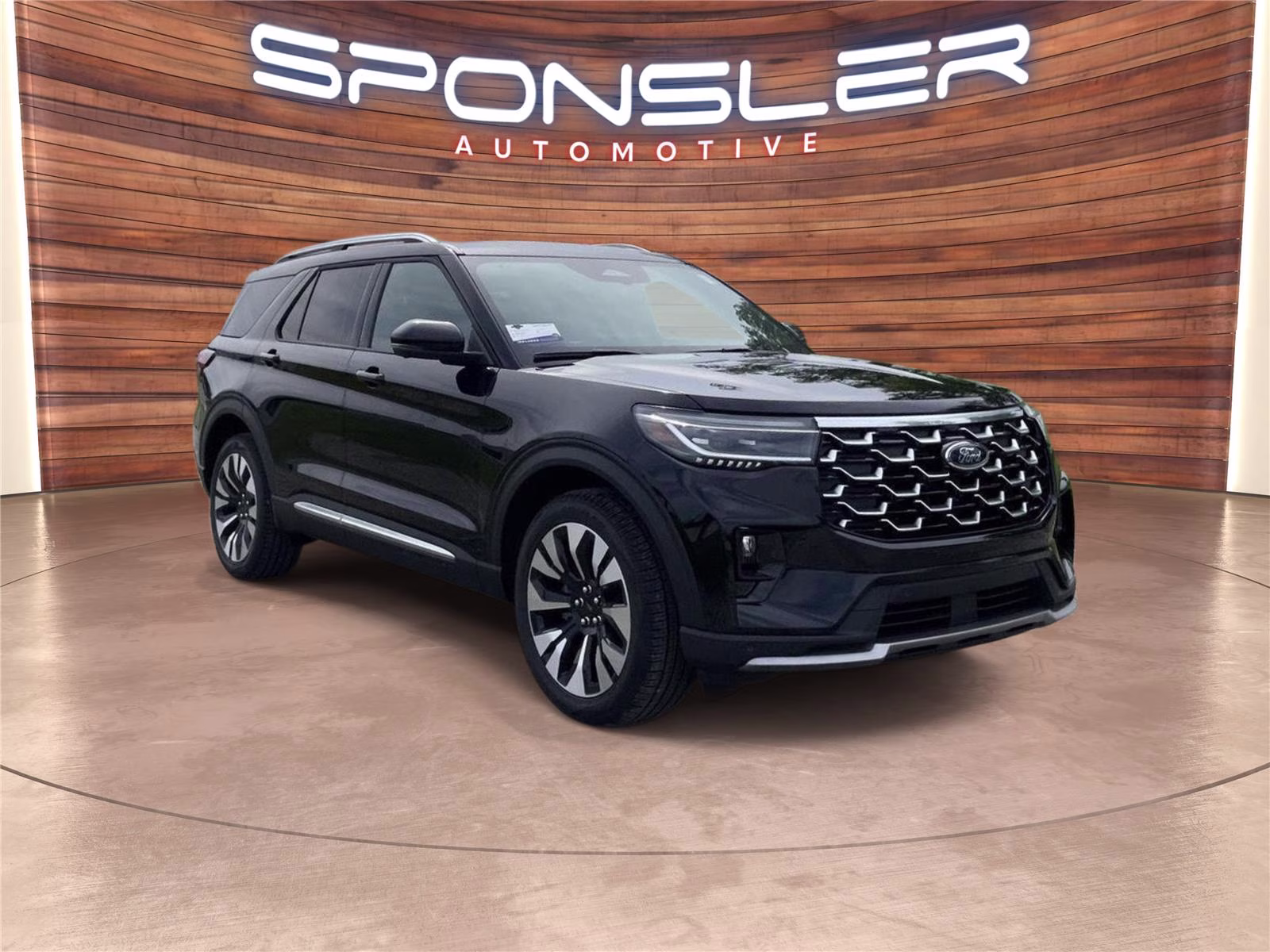 2026 Agate Black Ford Explorer Platinum 4X4 SUV