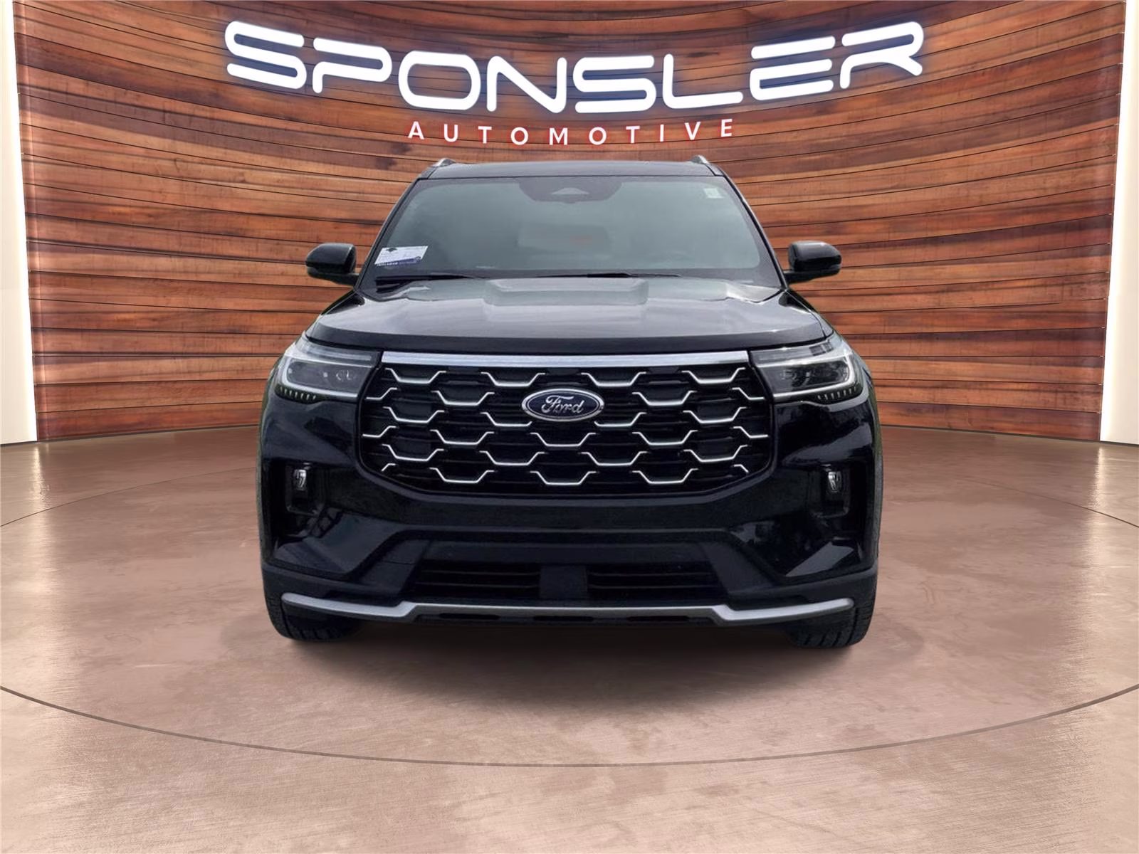 2026 Agate Black Ford Explorer Platinum 4X4 SUV