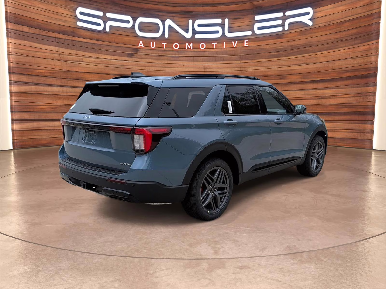 2026 Vapor Blue Ford Explorer ST-Line 4X4 SUV