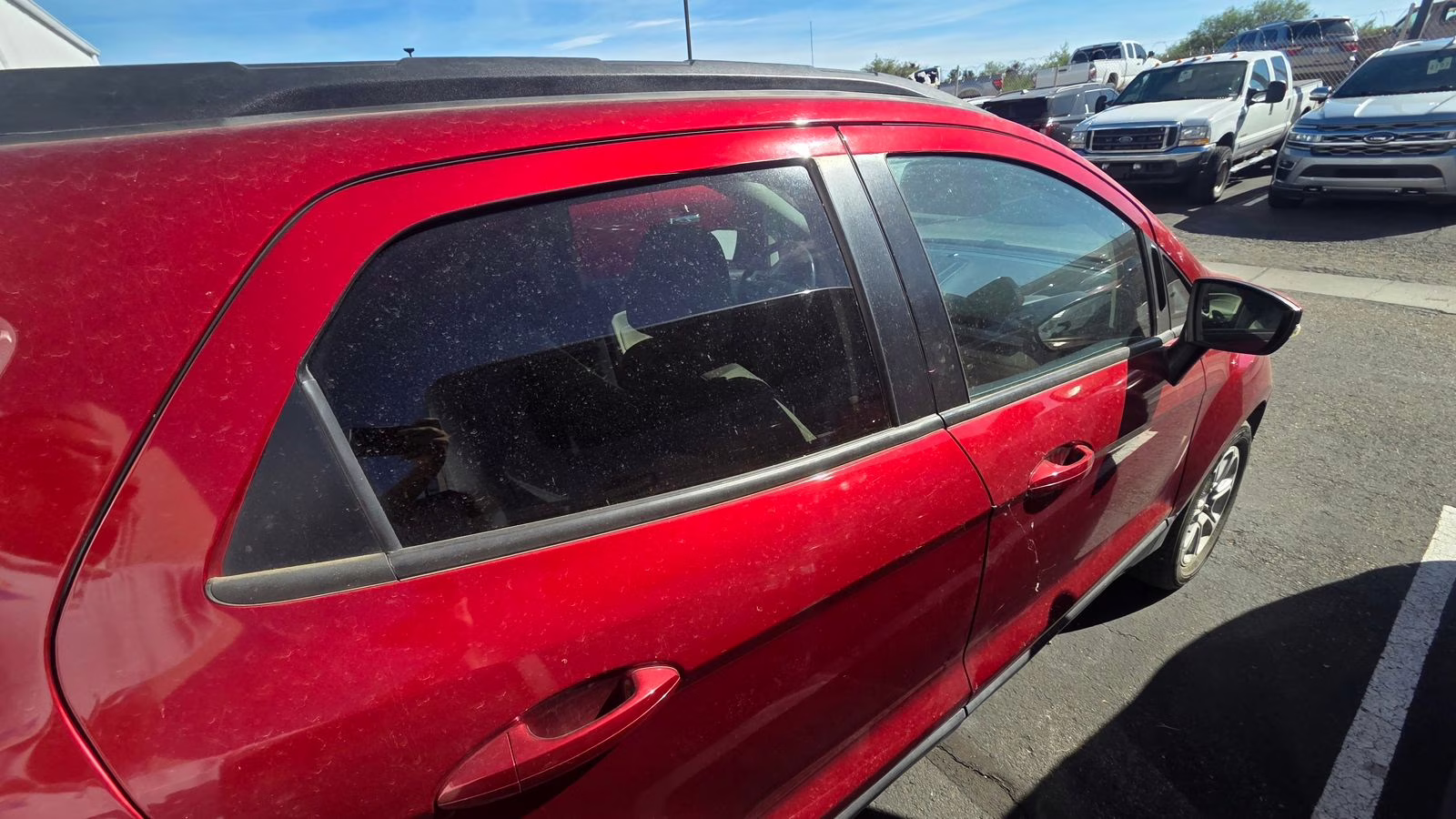 2019 Ruby Red Ford EcoSport SE FWD SUV