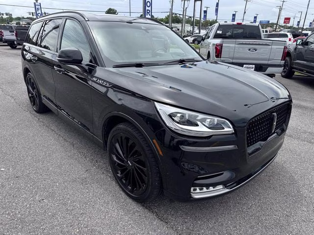 2022 Black Metallic Lincoln Aviator Reserve AWD SUV