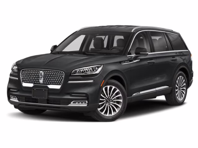2022 Infinite Black Metallic Clearcoat Lincoln Aviator Reserve AWD SUV