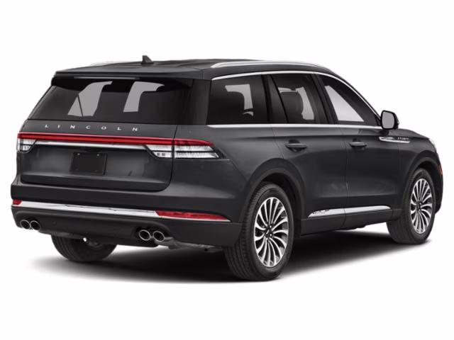 2022 Infinite Black Metallic Clearcoat Lincoln Aviator Reserve AWD SUV