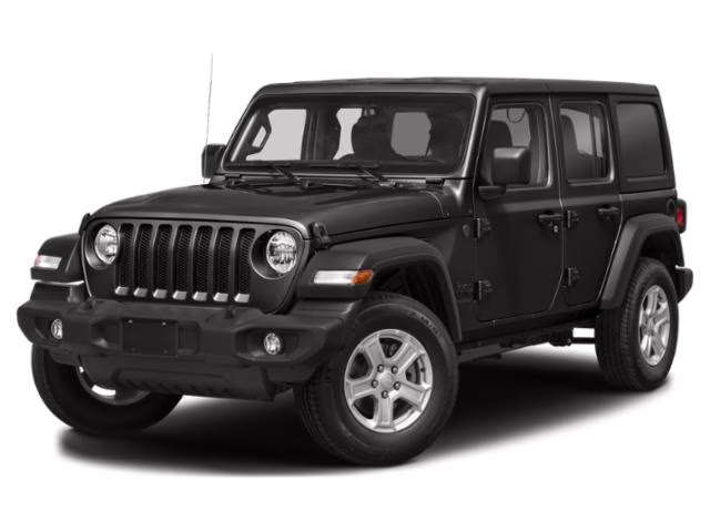 2022 Black Clearcoat Jeep Wrangler Unlimited Willys 4X4 SUV