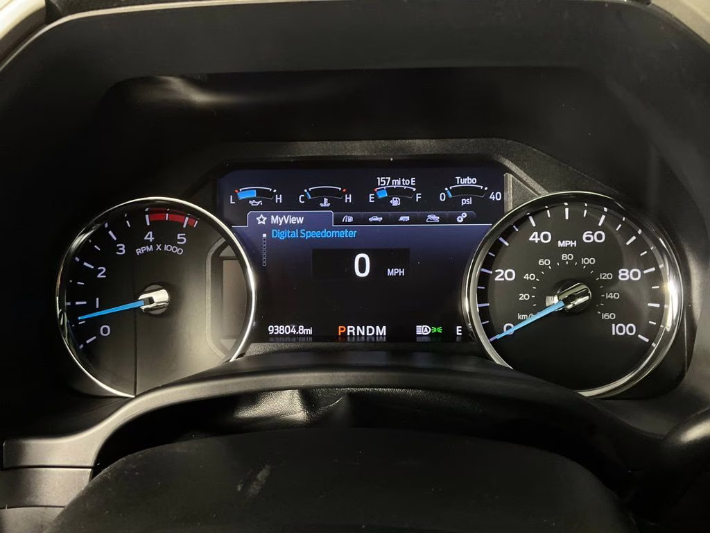 2020 Black Metallic Ford Super Duty F-250 SRW Lariat 4X4 Truck