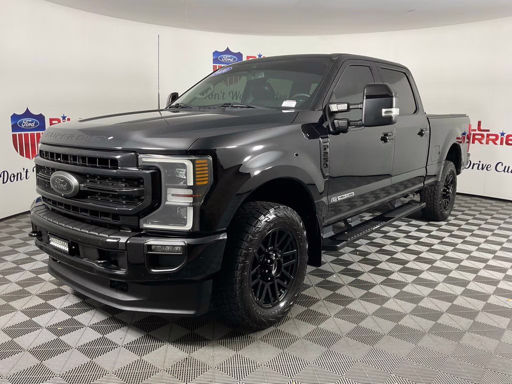 2020 Black Metallic Ford Super Duty F-250 SRW Lariat 4X4 Truck