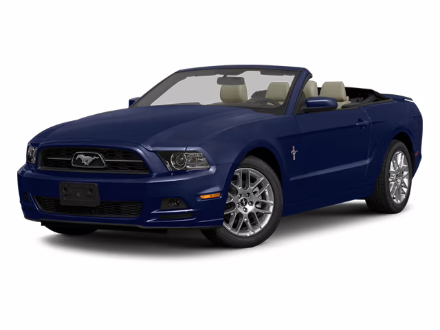 2013 Blue Metallic Ford Mustang V6 Premium RWD Convertible