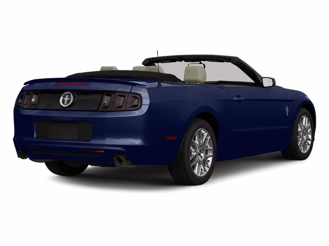 2013 Blue Metallic Ford Mustang V6 Premium RWD Convertible