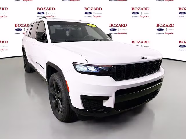 2023 Bright White Clearcoat Jeep Grand Cherokee L Altitude 4X4 SUV
