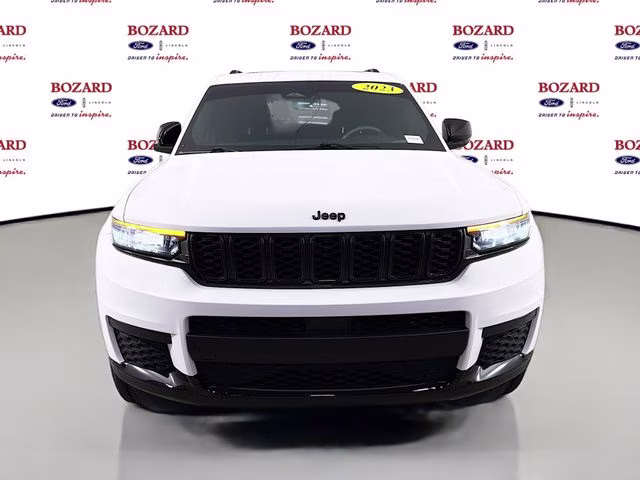 2023 Bright White Clearcoat Jeep Grand Cherokee L Altitude 4X4 SUV