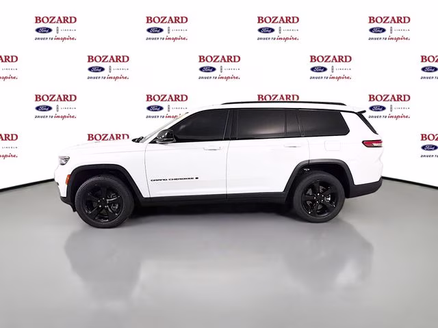 2023 Bright White Clearcoat Jeep Grand Cherokee L Altitude 4X4 SUV