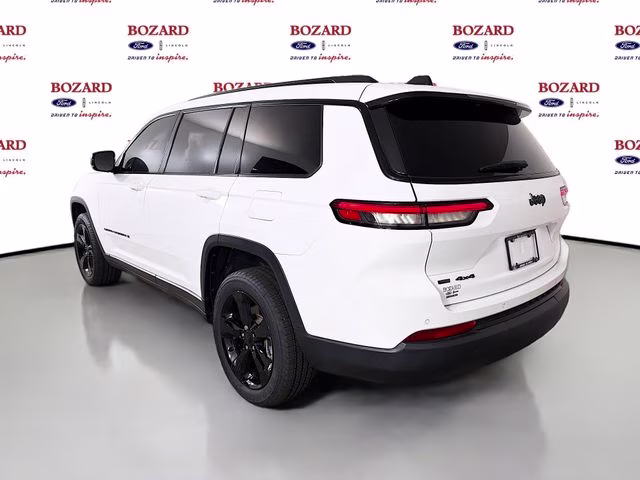 2023 Bright White Clearcoat Jeep Grand Cherokee L Altitude 4X4 SUV