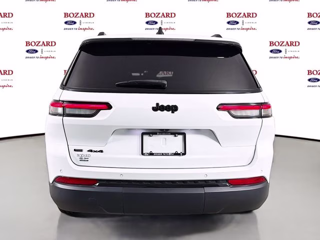 2023 Bright White Clearcoat Jeep Grand Cherokee L Altitude 4X4 SUV