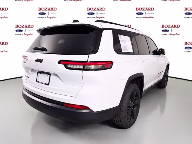 2023 Bright White Clearcoat Jeep Grand Cherokee L Altitude 4X4 SUV